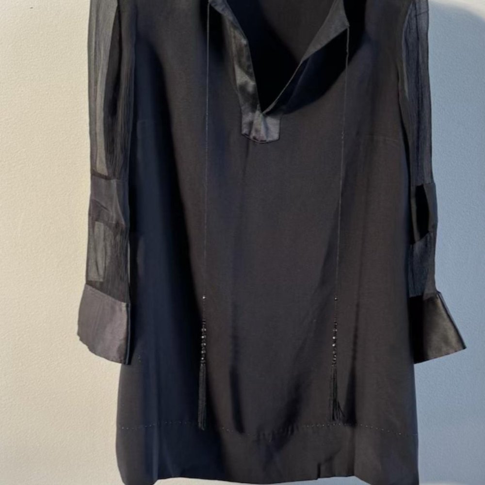 ANNE KLEIN mini dress or tunic, small